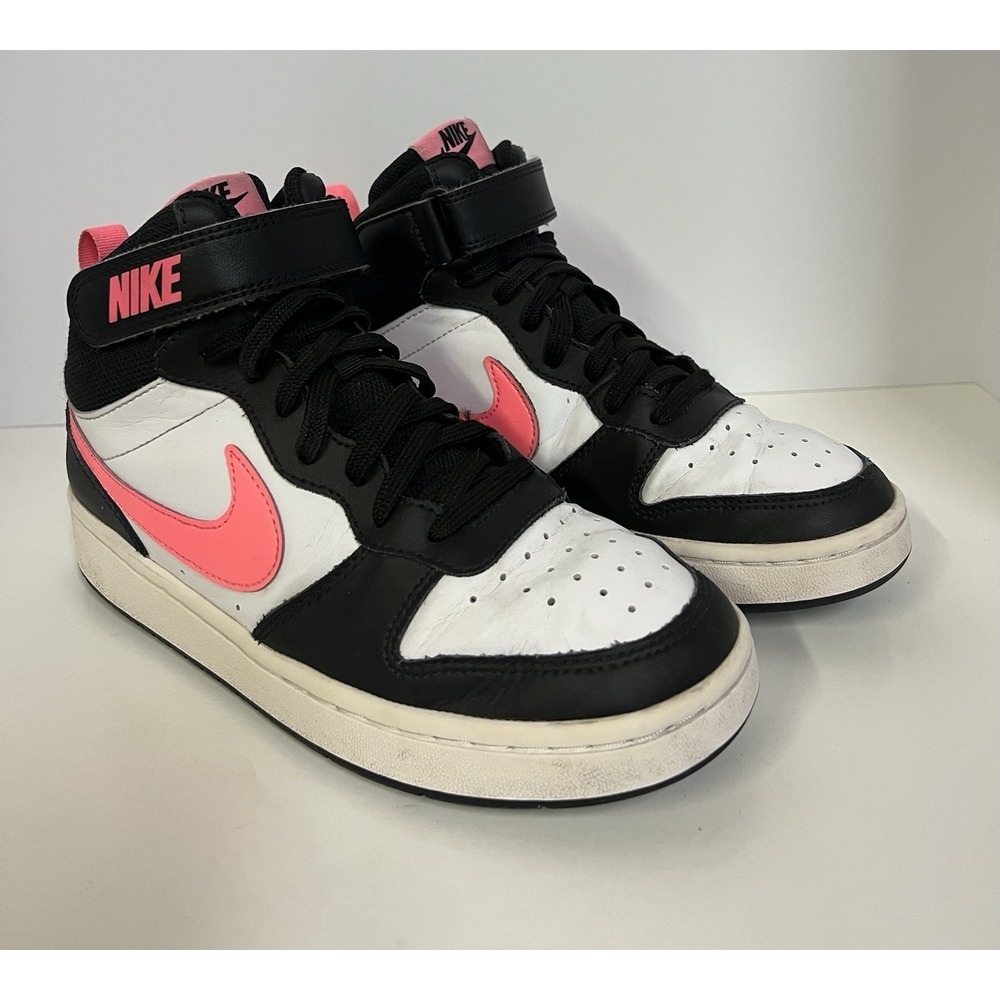 Girls Court Borough Mid 2 Adjustable Strap Closure Casual Sneakers Size 5.5Y